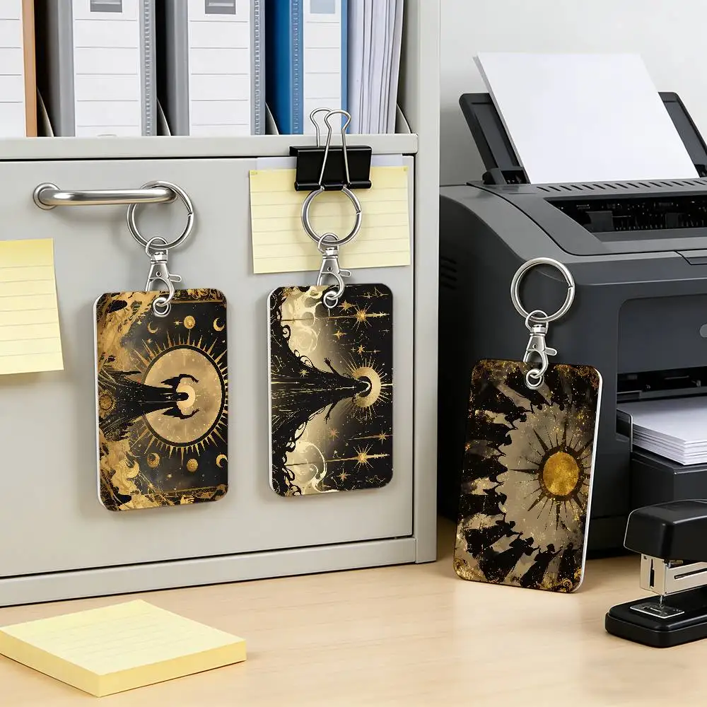 cool tarot cards  Card Holder For Daily Travel, Bus Card, Access Cards Protector, Suitable For Daily Use.