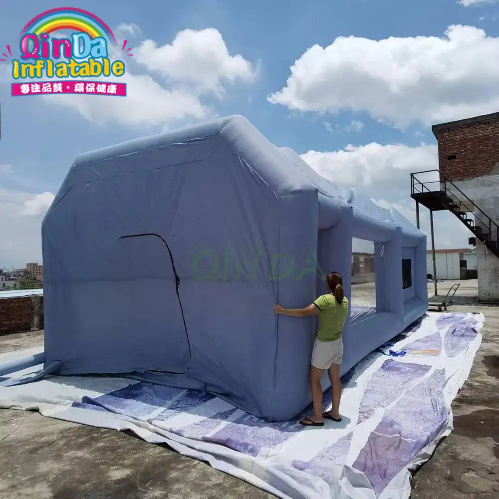 

7m 8m 9m 10m Small Inflatable Spray Booth Car Paint Booth Tent