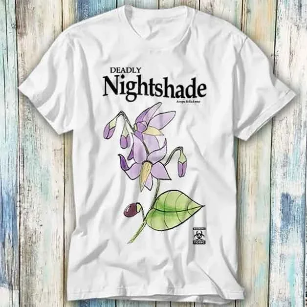 Deadly Nightshade Atropa Belladonna Plant Flower Toxic Poison