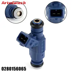 1PCS Fuel Injector 0280156065 For Audi A4 Quattro for Passat 1.8L 06B133551M 852-12185 0280156065 Car Accessories
