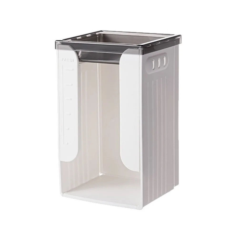 

Большая складная прямоугольная коробка для хранения лапши быстрого приготовления, корейского рамена, пластиковая, экономит место