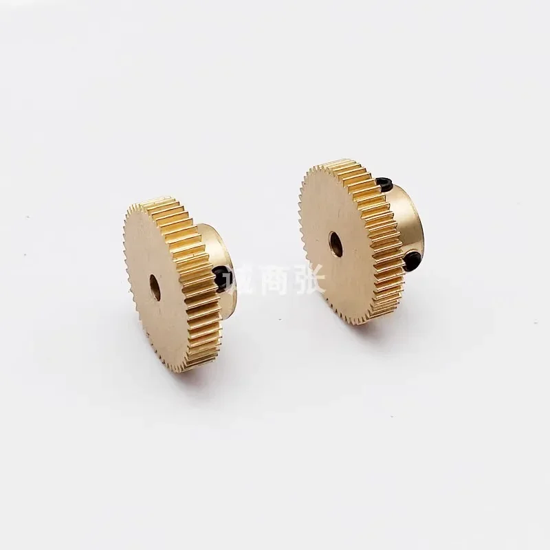 Precision 1:60 0.5M 20T 30T 40T 50T 60T Copper Worm reducer turbine 065/151 4/5/6mm Bore diameter