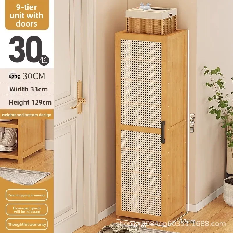 

Modern Simple shoe cabinet at the door Large capacity multi-functional dust-proof shoe rack