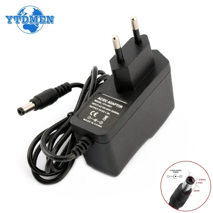 AC To DC 9V Adapter Power Supply 220V To 9V 1A 2A 3A Universal Switching Power Supply Source Charger