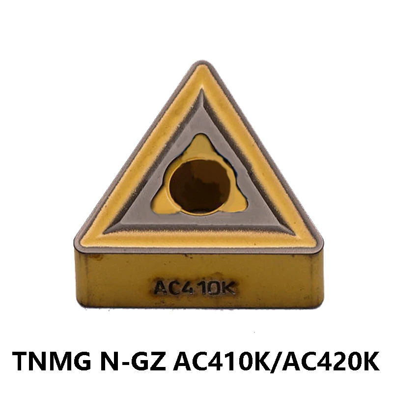 TNMG TNMG160408 160404 N-GZ Original TNMG160404N TNMG160408N-GZ AC410K AC420K Lathe Boring Bar CNC Maching Carbide Inserts Tools