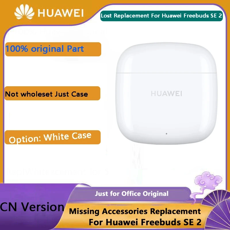 100% Original Replacement Part For Huawei Freebud SE 2 Wireless Bluetooth Headphone Single Left Right Side Or Charging Case