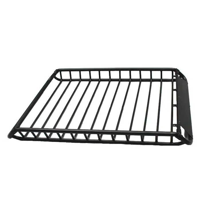 Roof Rack Car,Cargo Carrier Steel Basket 47/55/63inch,Car Top Luggage Holder for SUV Offroad and Pick Up Trucks 150 Lbs Capacity