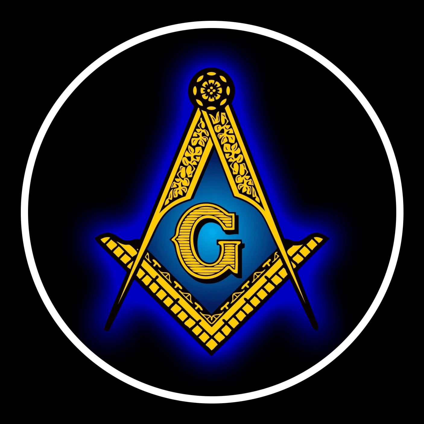 2pcs Wired LED MASONIC FREEMASON Pattern Logo Car Door Welcome Laser Projector Courtesy Shadow Lights Universal