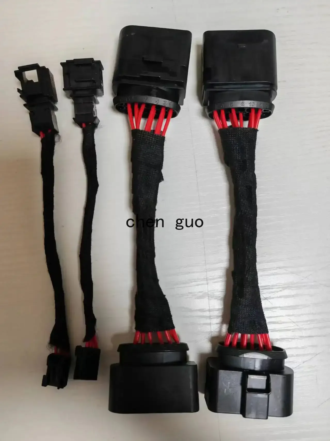 Car headlight conversion head harness  Q5 09-12 upgraded 13 taillight adapter cables, old new xenon lamps