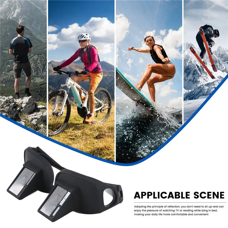 NEW HOT In Stock-HD Lazy Glasses Mountaineering Glasses Mountain Equipment Camping Glasses Lazy Horizontal Mirror Lazy Reading B
