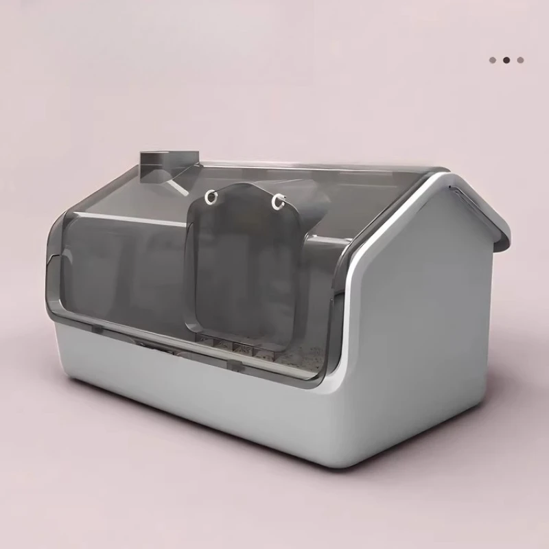 

Cat Litter Box Oversized Splash-proof Fully Enclosed Shit Basin