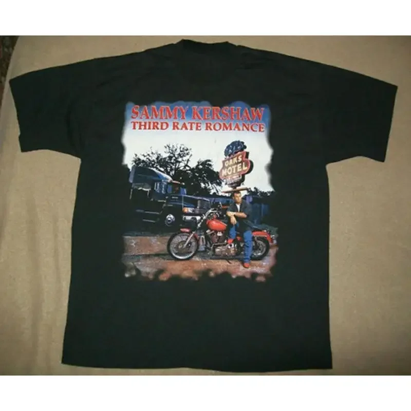 ThridRate Romance Sammy Kershaw Shirt Classic Black Men Unisex S5XL