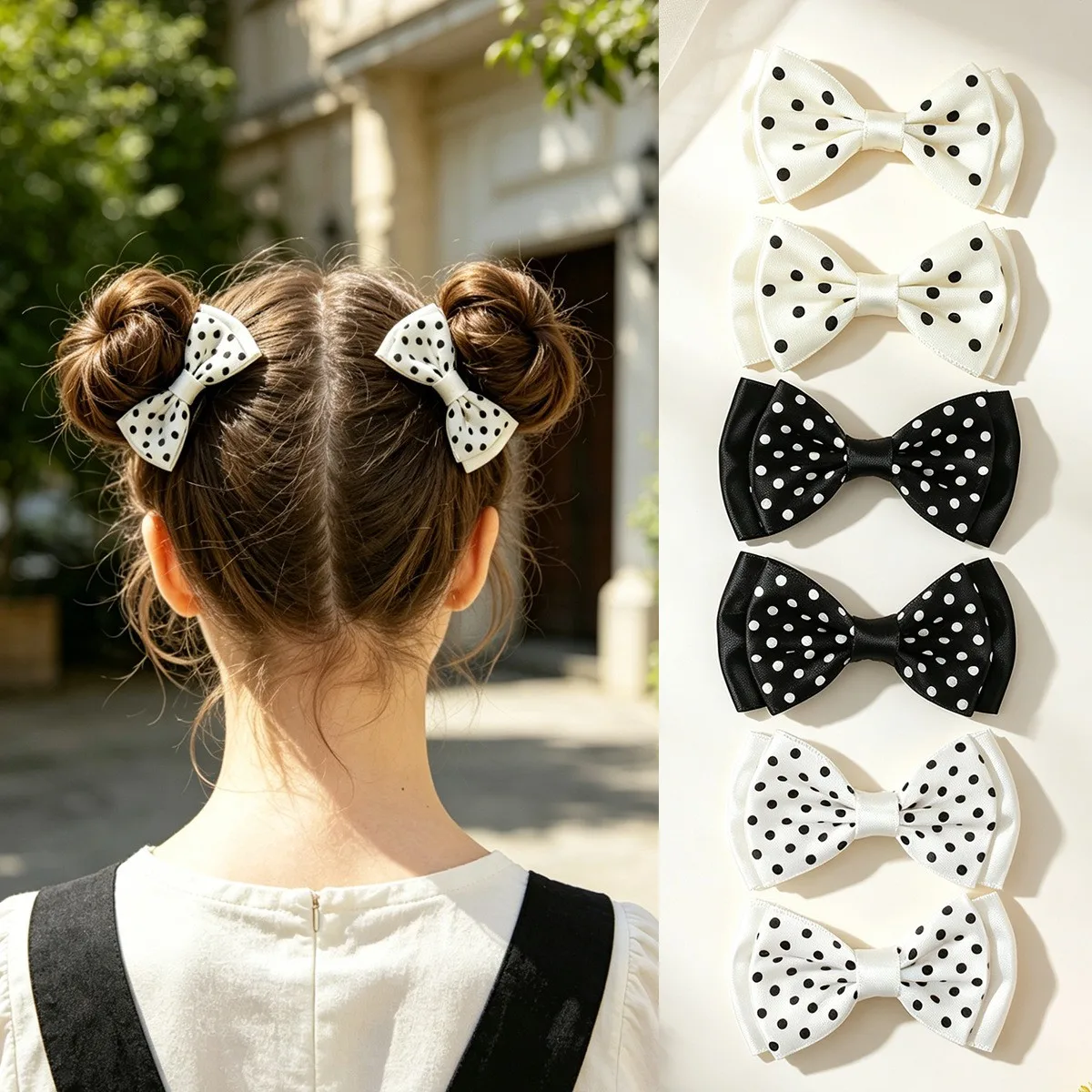 100pc-27-dot-spot-print-hair-clips-for-girls-kids-children-spotty-hairpins-alligator-clips-baby-barrettes-headwear-bulk-pack