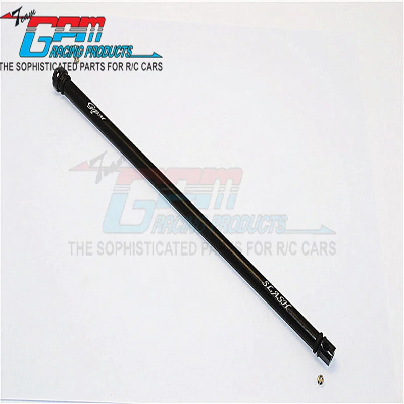 GPM ALUMINIUM MAIN SHAFT WITH HARD STEEL ENDS – 1PC SET FOR TRAXXAS 1/10 SLASH 4X4 LCG VERSIO Upgrade