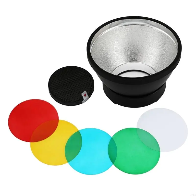 Top Durability Attachment ADR14 Standard Reflector With 5Color Filter, And Honeycomb For AD300Pro