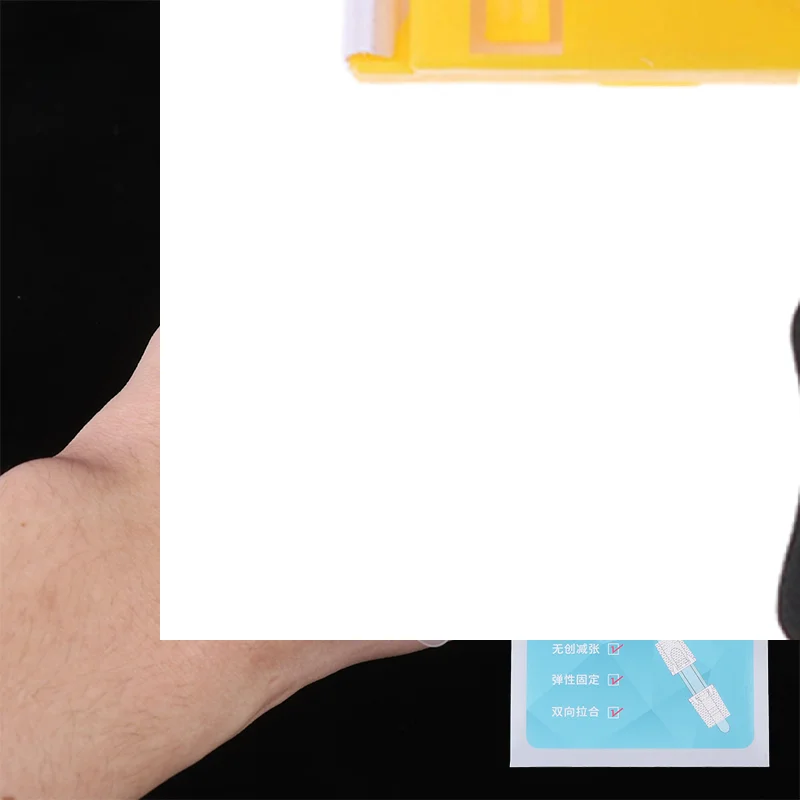 1 قطعة حزام سستة إغلاق الجرح بقع تنفس سلس مطاطا البريدي خياطة الضمادات للعناية بالجروح غير المنسوجة طقم الطوارئ