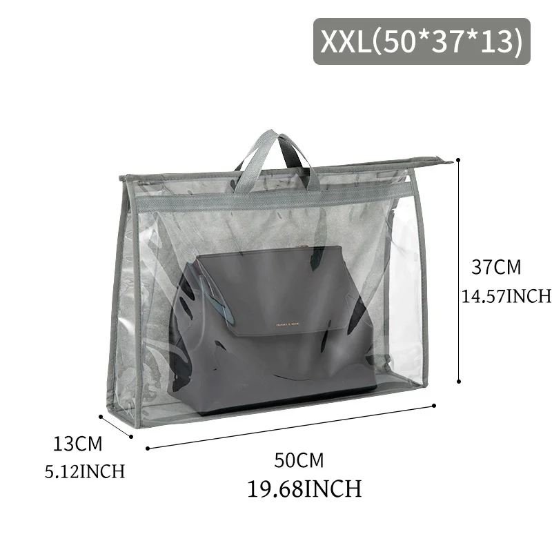 1PC Bag storage bag large capacity moisture-proof wardrobe hanging miscellaneous storage hanging bag