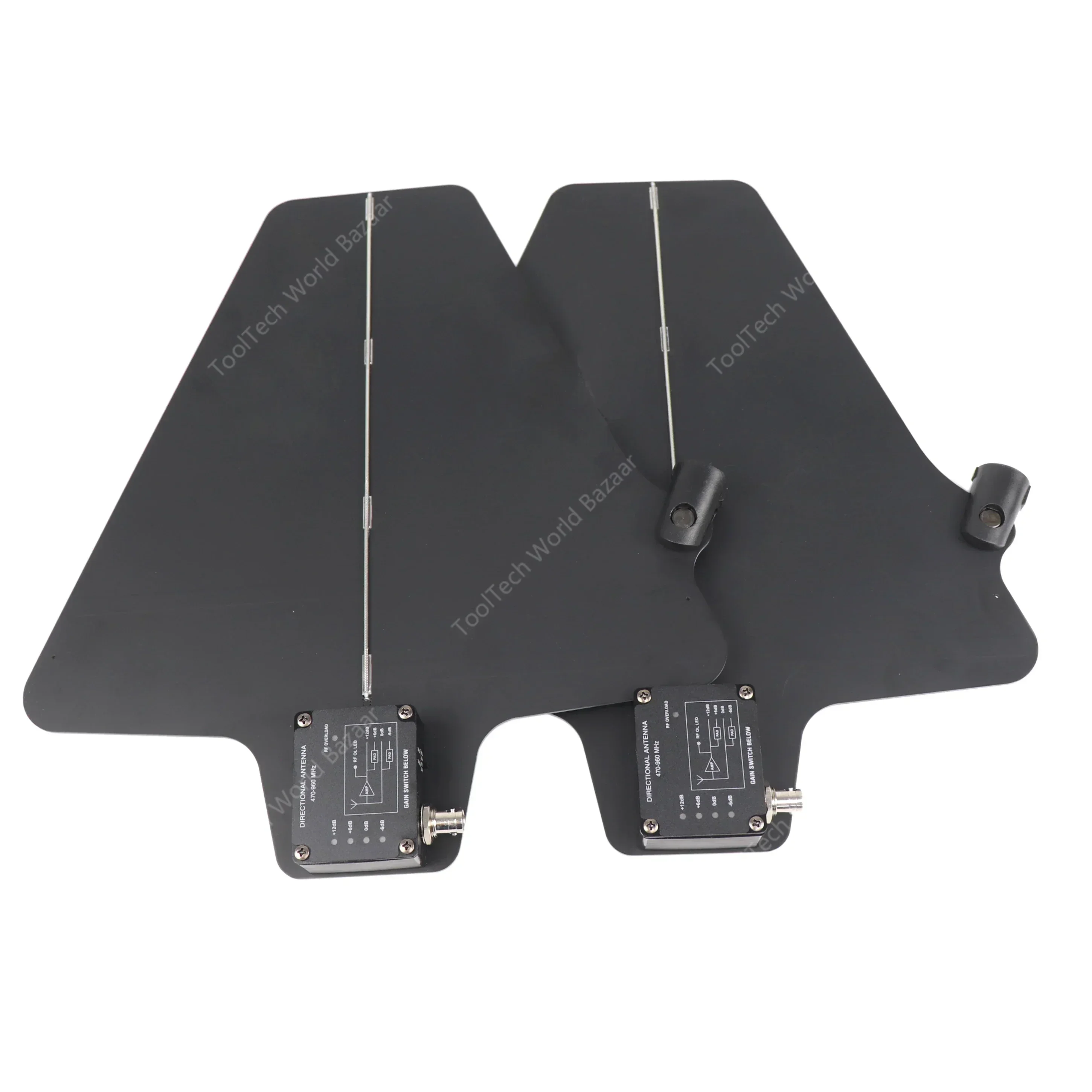 

UA874 Two Active Directional Antenna For Microphone Wireless UHF470-950