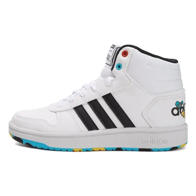 adidas neo Hoops Mid Kinder Skateboardschuhe Kinder Sneakers Schuhe EG1989