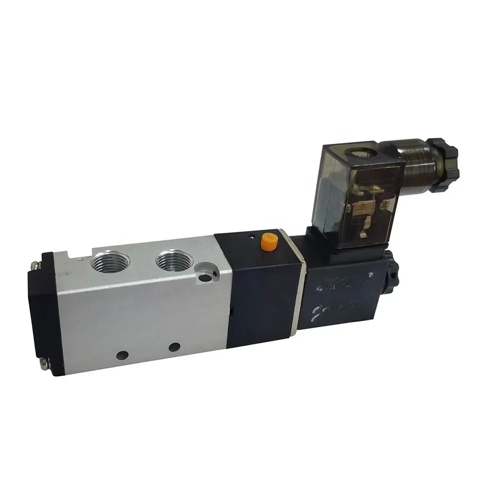 

4A Series 5/2 Way 5 Port 2 Position Double Directional Control Pilot Pneumatic Air Valve