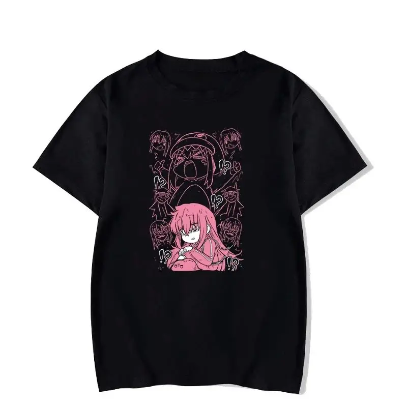 

Anime Bocchi the Ro Goto Ichimonji Women's T-irt Faionable Casual irt for Ladies Quali Garments Autumn Season