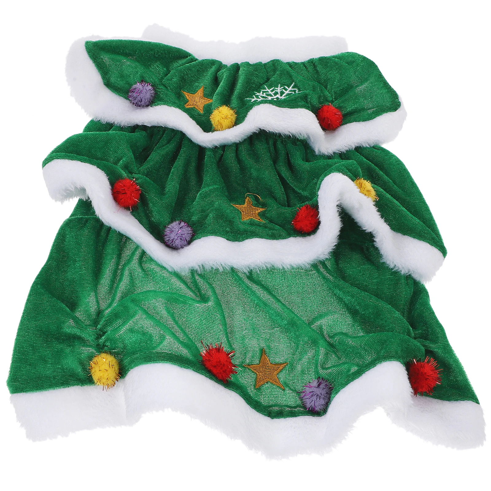 

Christmas Tree-shaped Dog Clothes Party Costume Xmas Outfit Clothing Pet Hoodie