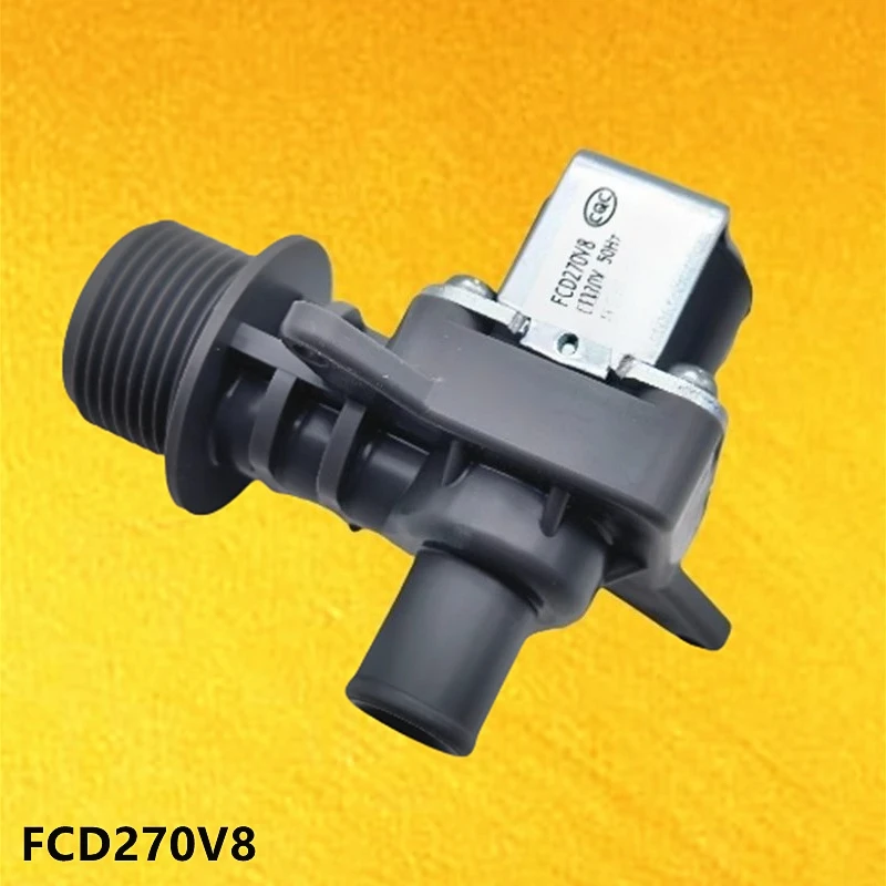 1pcs Suitable for Suitable for Panasonic automatic washing machine water inlet solenoid valve FCD270V8 single head valve parts