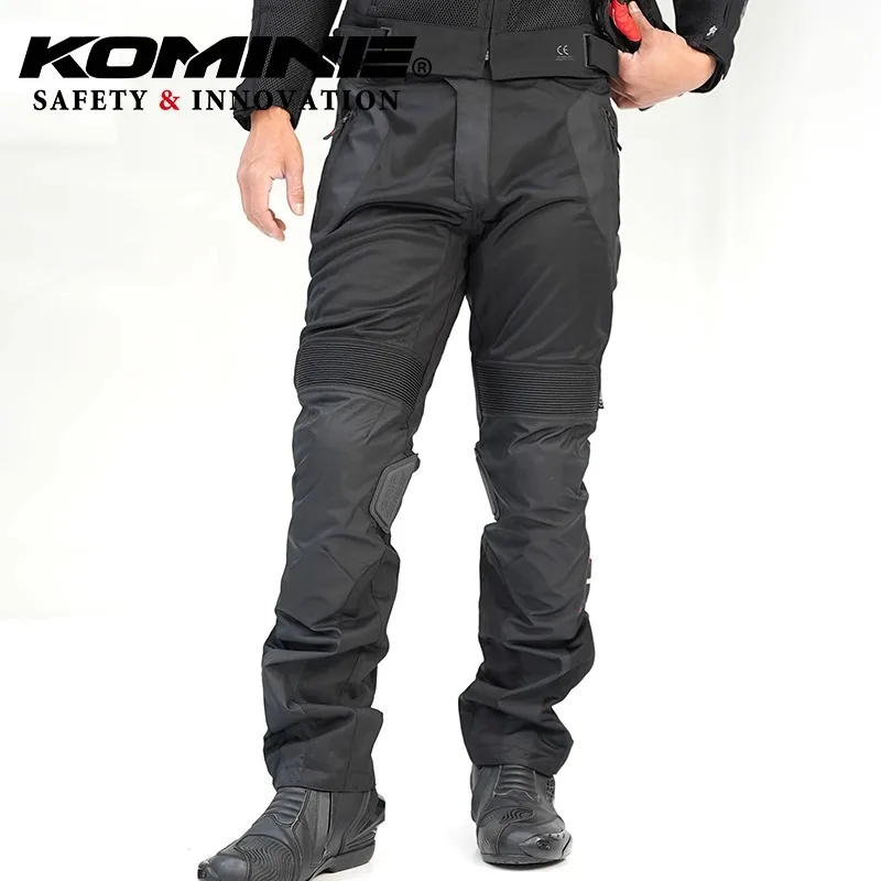 KOMINE PK-7453 Spring /summer Motorcycle Casual Riding Pants Full Range of Armor Anti-fall Wear Resistant CE Class Racing Pants