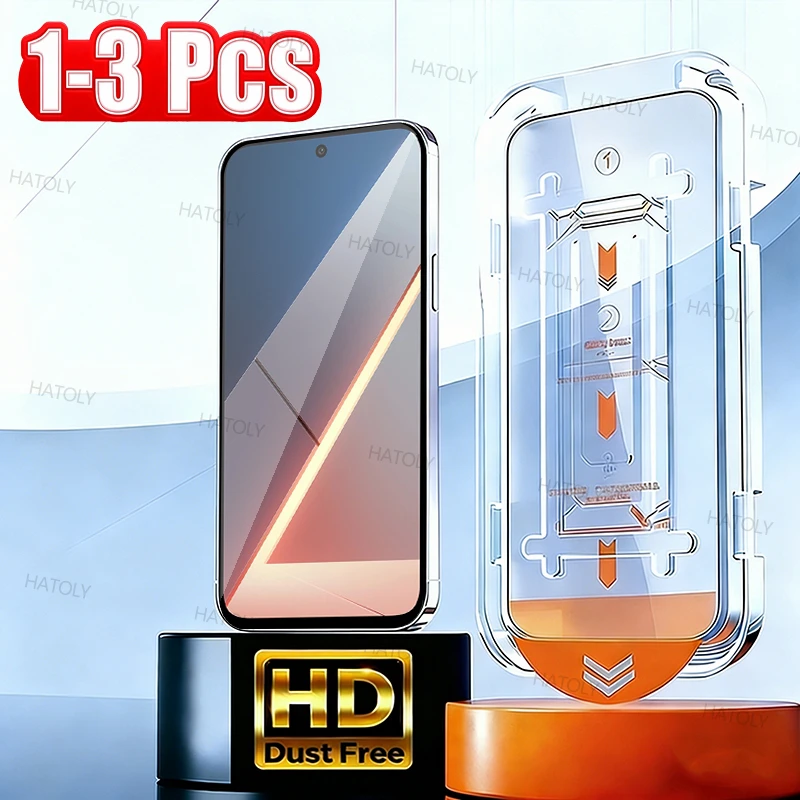 1/2/3 шт. защитная пленка для экрана Xiaomi Poco M8s 5G, простая установка, закаленное стекло, пленка для телефона Xiaomi Poco M8s 5G, Poco M8s 5G