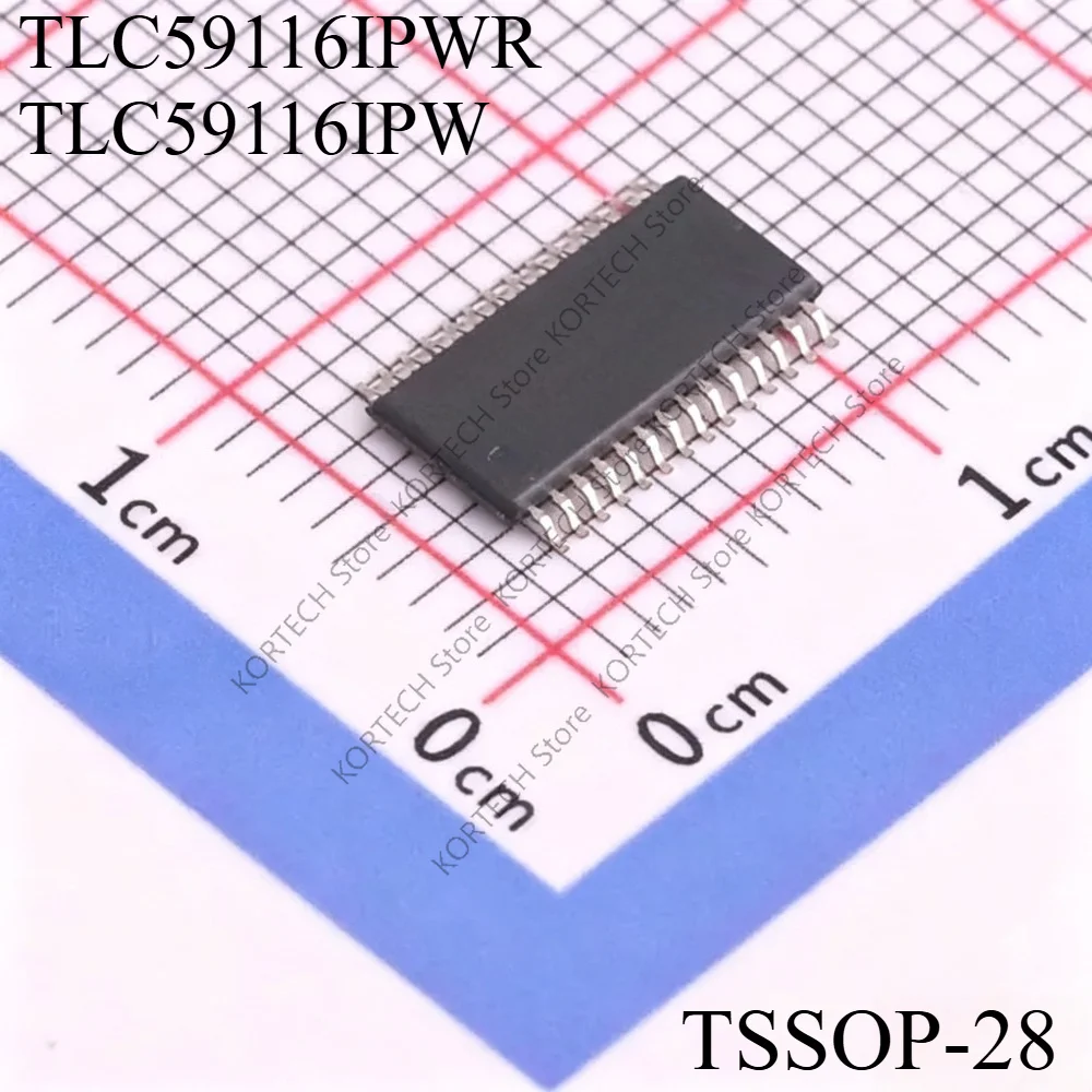 10PCS/Lot Brand new and original  Y59116 TLC59116IPWR TLC59116 TLC59116IPW TSSOP-28 LED Driver Chip