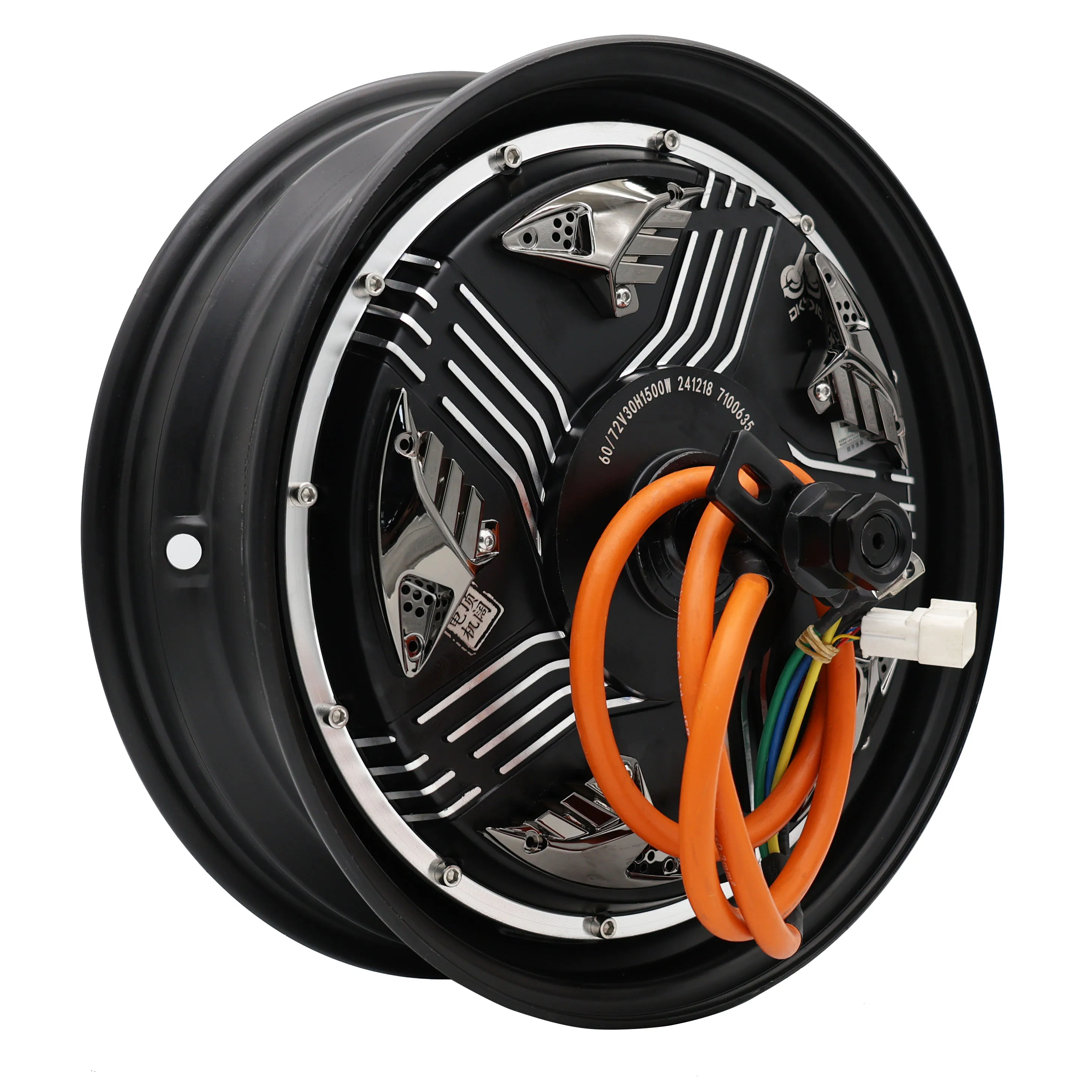 DKYS V4 12-Inch 30H1500W 24-Pole Logarithmic Brushless DC Motor For Electric Waterproof ROHS 1500W Permanent Magnet