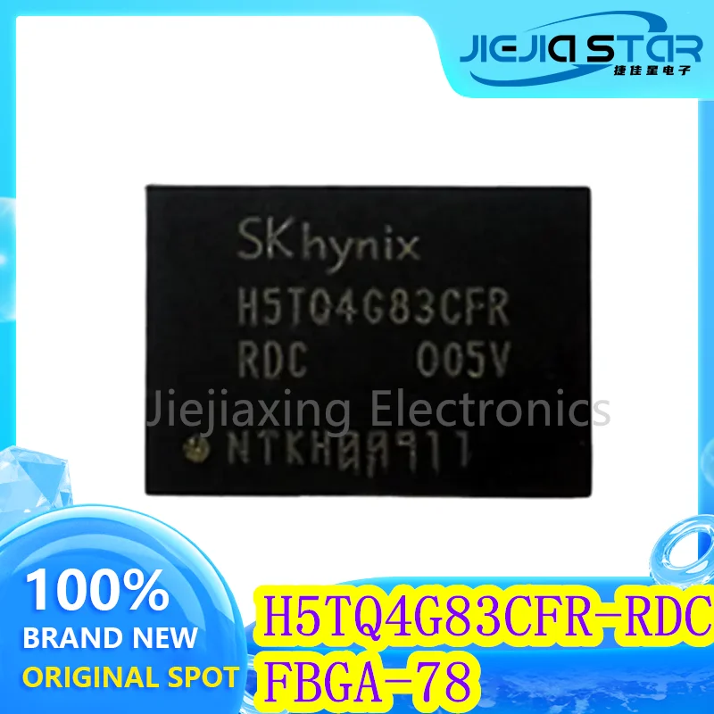 3 pieces H5TQ4G83CFR-RDC H5TQ4G83CFR 100% original imported 4GB FBGA-78 memory storage IC Electronics