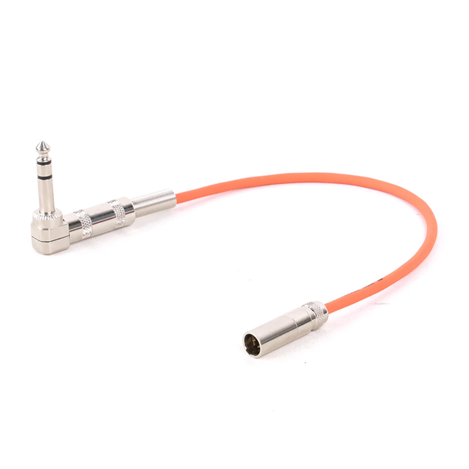 3-pin mini xlr to 6.35mm 1/4 TRS guitar bass instrument cable for akg pocket transmitter wireless microphone system wire cord