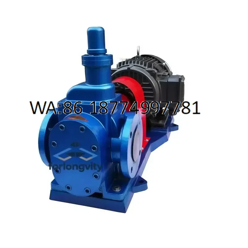 custom High Performance YCB6-0.6 Thermal Insulation Oil Transfer Gear Pump Positive Displacement Fuel Pump with High Pressure