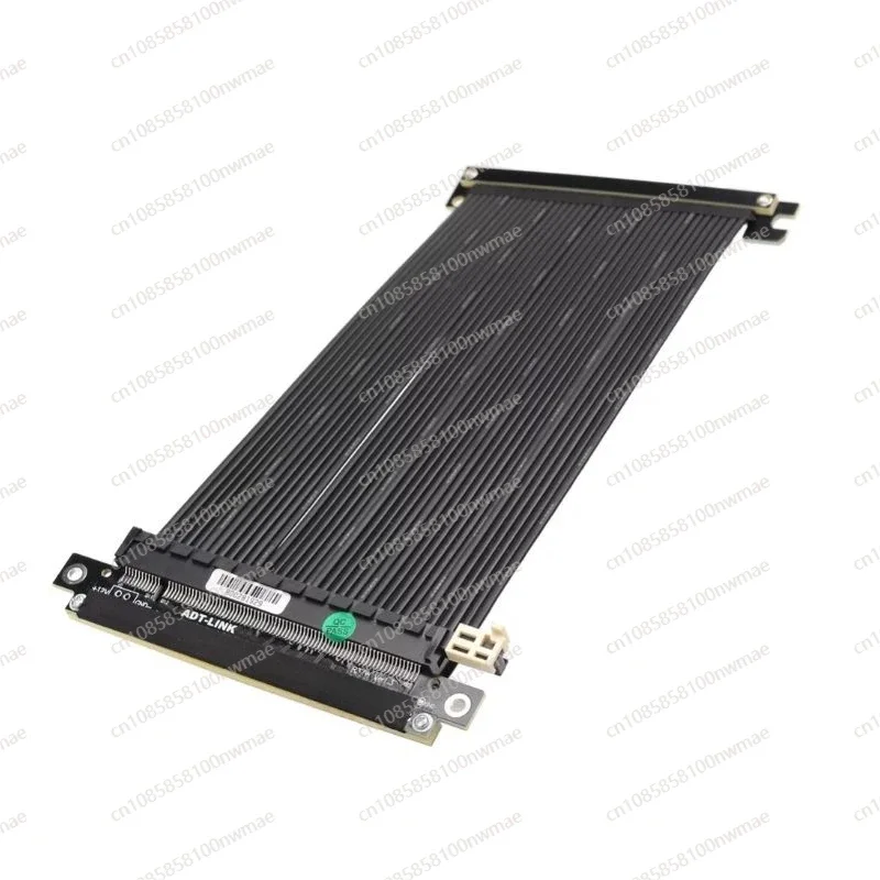 グラフィックスカード延長ケーブル-pcie40x16-デュアルリバースフルスピード安定互換小型シャーシ垂直グラフィックスカード