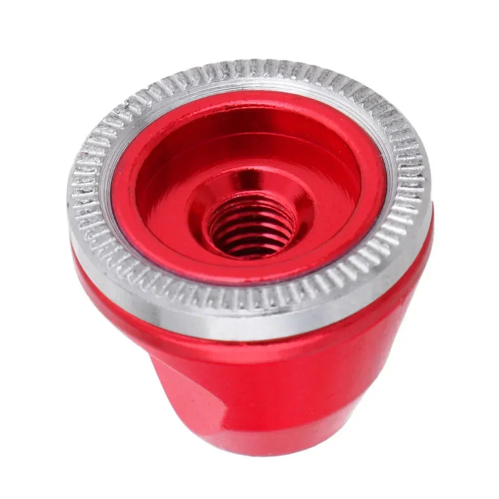 Mountain Bike Quick Release Lever Nut Bicycle Hub M5 Wheel Screw Anti-Slip Nut Shaft Hub Protection Cap For Fixed Gear Road Bike