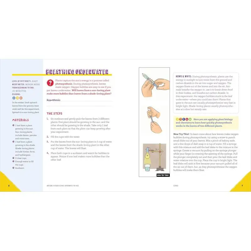 تجارب علمية خارجية رائعة للأطفال 50 مشروعًا بخاريًا وماذا تعمل في قاعة ميغان أوليفيا كاليستو 9781648769368