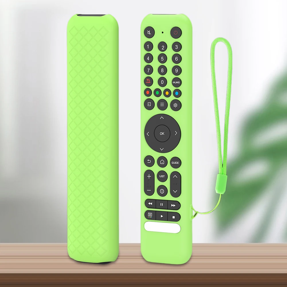 Silicone Remote Case for TCL RC716/RC833 GUB1 Protective Controller Sleeve Skin Anti-Slip Protective Sleeve Shockproof Anti-Drop