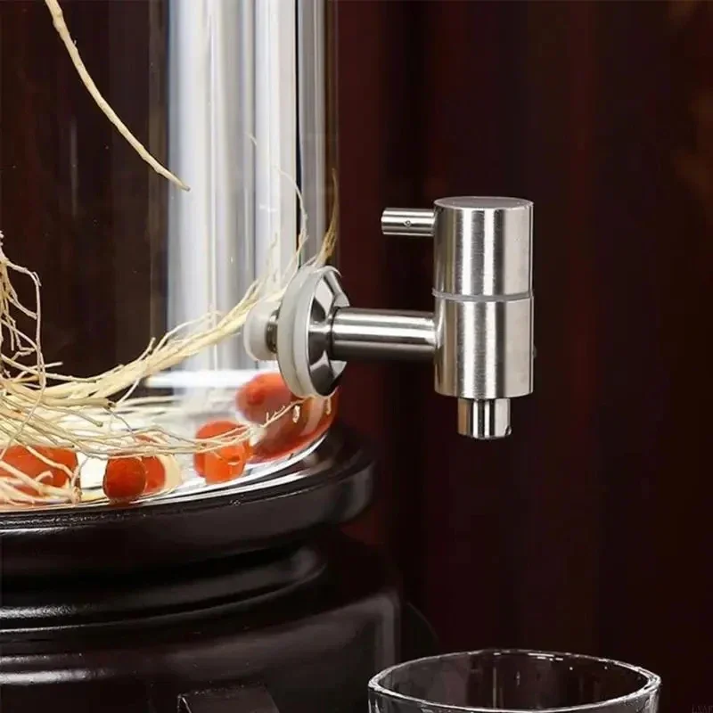 متعدد نمط برميل النبيذ صمام التبديل الفولاذ المقاوم للصدأ عصير صنبور موزع المياه التبديل صنبور برميل النبيذ صنبور مانعة للتسرب #1