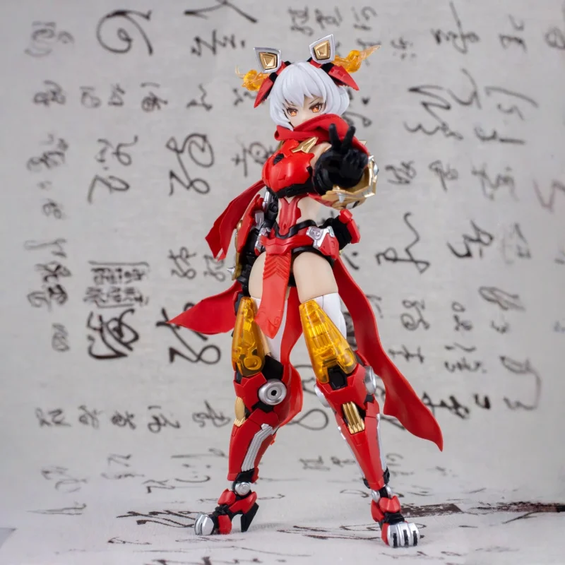 In Voorraad 1/12 E-Model Kit A.T.K.Girl Serie Koning Van De Ridge Lion Dance Action Figure Assembly Model Pop collectie Speelgoed Gift