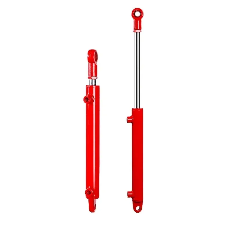 Cilindro bidireccional de 2 toneladas serie HSG40 x 25-100mm, cilindro de dirección de 40 de diámetro, cilindro hidráulico pequeño de doble efecto