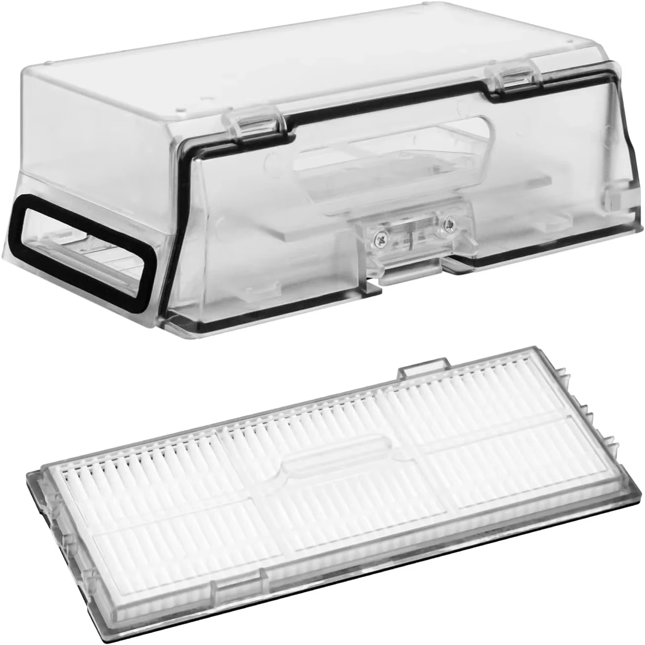 ل Roborock S7 S70 S75 T7s plus T7s صندوق الغبار 100% قطع غيار فلتر Hepa الأصلي لملحقات المكنسة الكهربائية الروبوتية