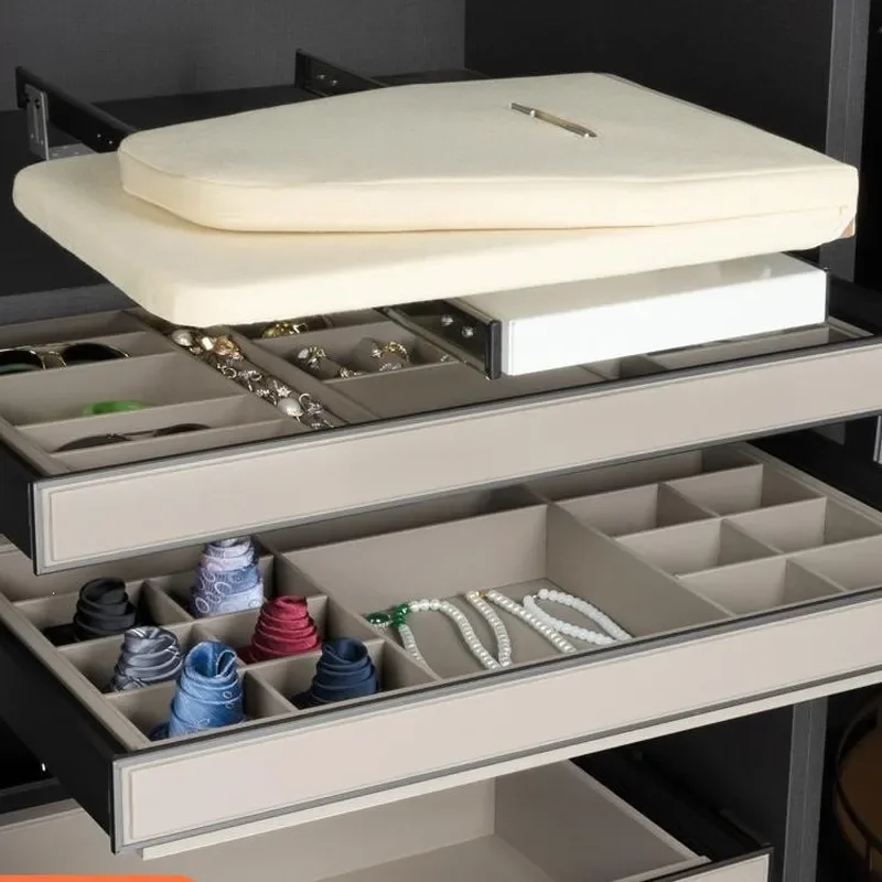 for Ironing Board Household Folding Cloakroom Hidden Push-Pull Damping Wardrobe Electric Iron Ironing Board