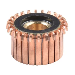 24P Teeth Copper Hook Type Electrical Motor Commutator DHY-3898-24-11.5 Electric Motor Commutator 28.5*11.5*18(21)mm