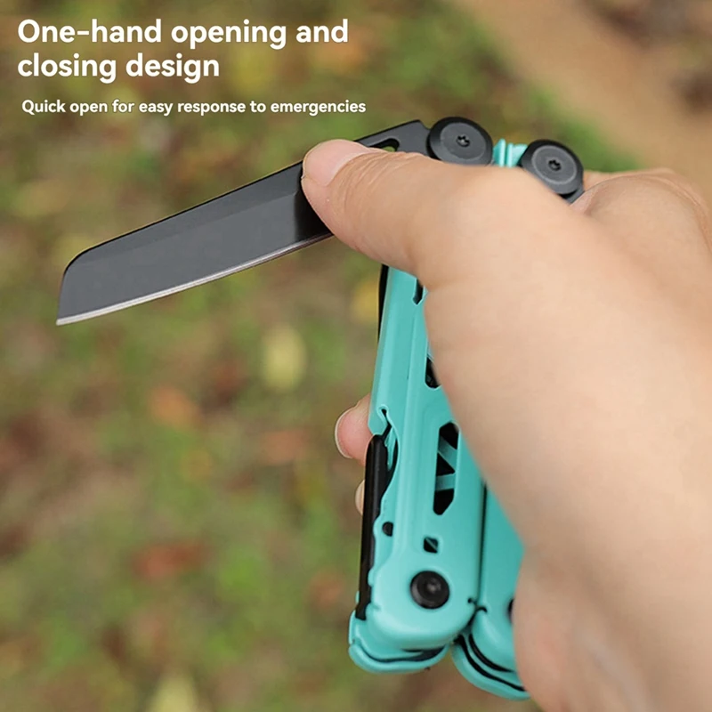 Multi-Function Tool Folding Pliers Needle-Nosed Pliers Multi-Function Small Pliers Outdoor Emergency Survival Gadgets-AT64