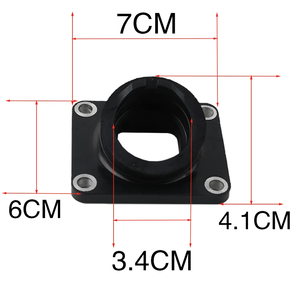 Per Yamaha AG100 DT100 DT125 MX100 RT100 AG 100 DT 100 125 Accessori Moto Carburatore Valvola di Interfaccia Collettore di Aspirazione