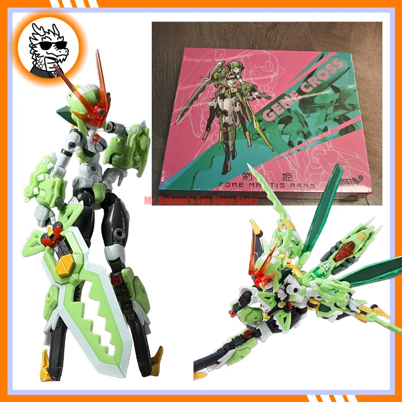 

Конструктор Quankai Gene Interference Wan Ji Mantis Armor Set: сборная пластиковая модель меха-девушки для коллекционеров и любителей аниме