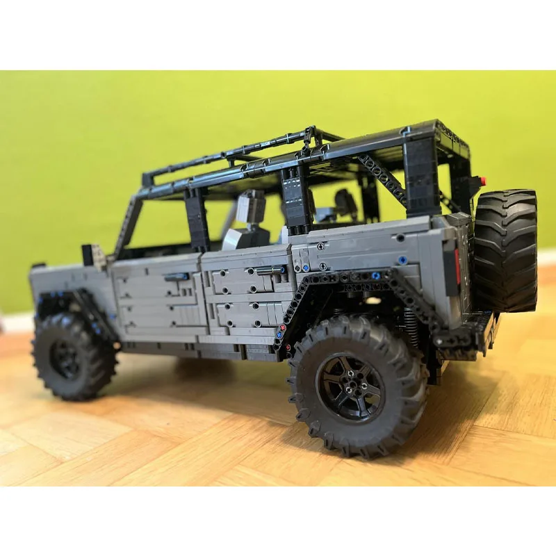 

MOC-170126Новый культовый городской спортивный автомобиль, гоночный 1:8, модель строительных блоков 5385 деталей, MOC, креативные строительные блоки для мальчиков и детей на день рождения, игрушка