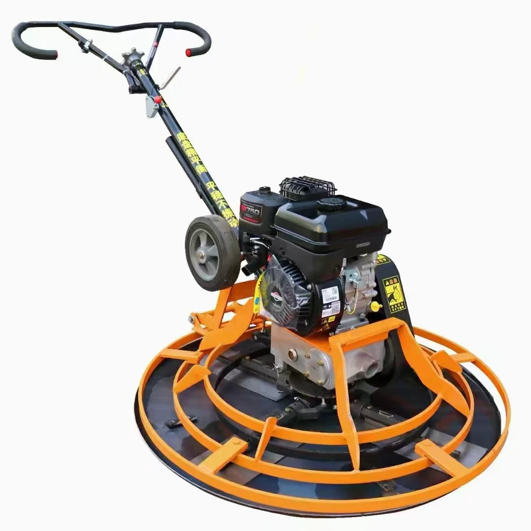 1000 Heavy Type 40'' Finishing Floor Polishing Hand Held Power Trowel Machine Gasoline Engine Walk Behind Concrete Power Tr