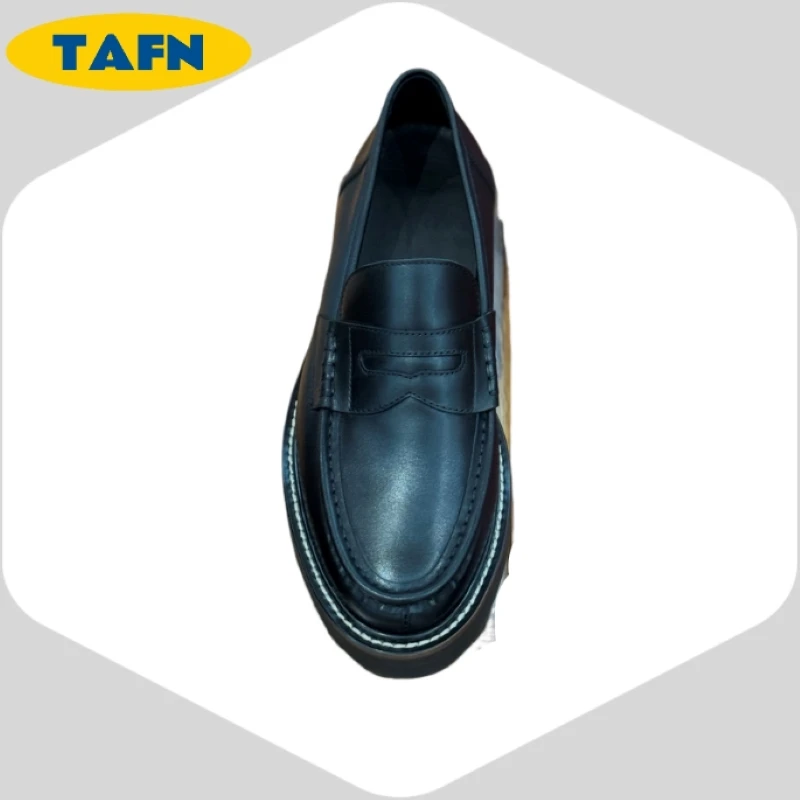 ترجمة جميلة أحذية رجالية بسيطة ذات ملمس متقدم للأعمال والاستخدام غير الرسمي أحذية بدون كعب سهلة الارتداء للرجال AE2813 #2